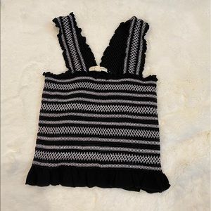 LA Hearts Black Cropped Tank